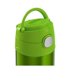 Thermos Funtainer dětská termoska s brčkem 355 ml - květy