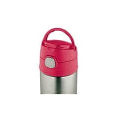 Thermos Funtainer dětská termoska s brčkem 355 ml - květy