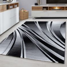 Oaza koberce Moderní koberec Parma černé linie 160 cm x 230 cm