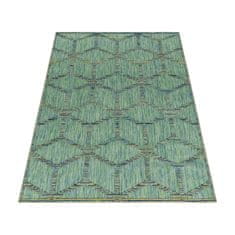 Oaza koberce Venkovní koberec Bahama 3D diamond green 160 cm x 230 cm