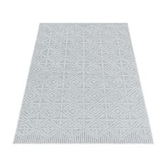 Oaza koberce Venkovní koberec Bahama ornament krémově šedý 80 cm x 150 cm