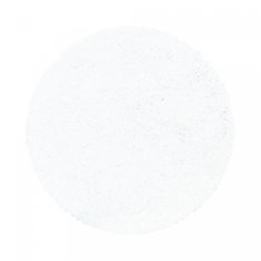 Oaza koberce Sydney shaggy koberec bílý 80 cm x 80 cm kolo