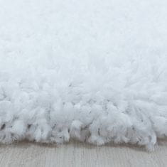 Oaza koberce Sydney shaggy koberec bílý 200 cm x 290 cm