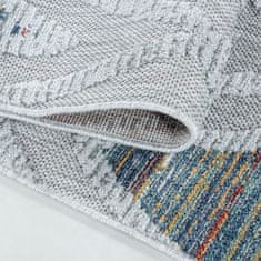 Oaza koberce Venkovní koberec Bahama 3D kosočtverce vícebarevné 80 cm x 150 cm