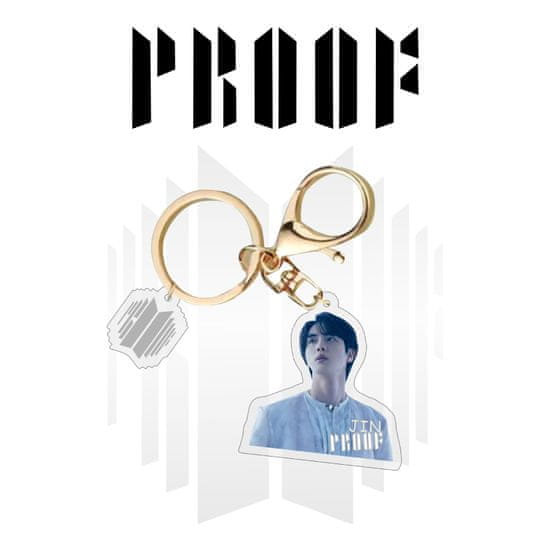 KPOP2EU BTS PROOF Přívěsek na klíče - Jin