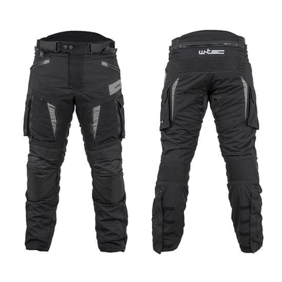 W-TEC Moto kalhoty Aircross Barva černo-zlatá, Velikost 6XL