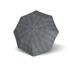 Knirps T.200 CHECK GREY - elegantní dámský plně automatický deštník