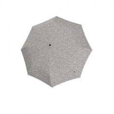Knirps T.200 Nuno Ishidatami Grey - EKO elegantní dámský plně automatický deštník
