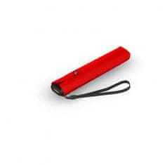 Knirps US.050 RED - lehký dámský skládací plochý deštník