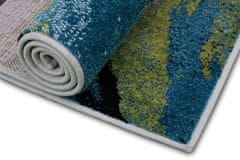 Oaza koberce Sky Pop Art Dash koberec modrý a zelený 160 cm x 230 cm