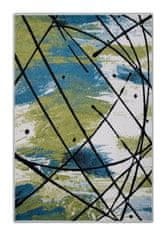 Oaza koberce Sky Pop Art Dash koberec modrý a zelený 160 cm x 230 cm