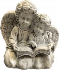 BTS Figurka anděla s ozdobnou knihou 23 cm