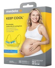 Medela Těhotenská a kojicí podprsenka Keep Cool, béžová XL