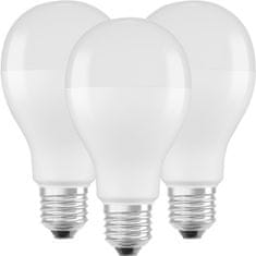 Osram 3x LED žárovka E27 A60 19W = 150W 2452lm 3000K Teplá bílá