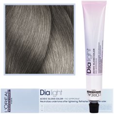 Loreal Professionnel Dia Light 50ml, barvicí krém bez amoniaku 8,1