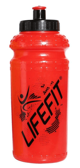 LIFEFIT Cyklo láhev 9992, 600ml, červená