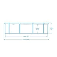 Bestway Hydrium 3,6 x 1,2 m 56574