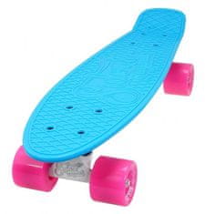 Sulov Penny board 22" NEON SPEEDWAY sv.modrý-růžový