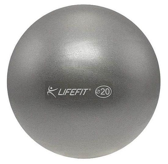 LIFEFIT Míč OVERBALL 20cm, stříbrný