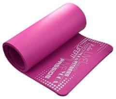 LIFEFIT Podložka YOGA MAT EXKLUZIV PLUS, 180x58x1,5cm, bordó