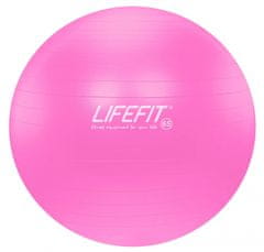 LIFEFIT Gymnastický míč ANTI-BURST 65 cm, růžový