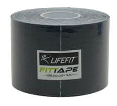 LIFEFIT Kinesiontape 5cmx5m, černá