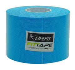 LIFEFIT Kinesiontape 5cmx5m, světle modrá