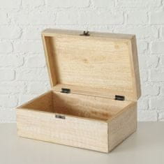 Boltze Dřevěná schránka na šperky 10 cm
