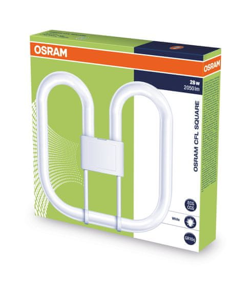 Osram Zářivka ČTVEREC/SQUARE GR10Q 28W 2050lm 3500K Teplá bílá