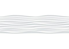 AG Design Samolepící bordura Bílá abstrakce 5 m x 13,8 cm, WB 8225