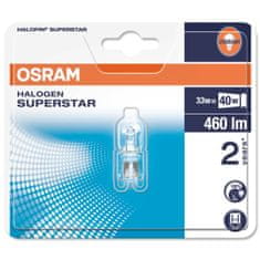 Osram Halogenová žárovka G9 33W 460lm 2700K Teplá bílá