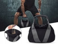 TOJATO Kettlebell na písek, nastavitelný, Sandbag 1-10 kg