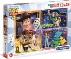 Clementoni  Puzzle Toy Story 4, 3x48 dílků