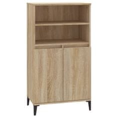 Vidaxl Skříň highboard dub sonoma 60 x 36 x 110 cm kompozitní dřevo