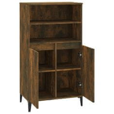 Vidaxl Skříň highboard kouřový dub 60 x 36 x 110 cm kompozitní dřevo