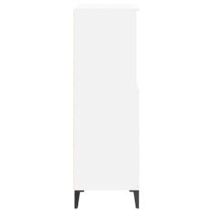 Greatstore Skříň highboard bílá 60 x 36 x 110 cm kompozitní dřevo