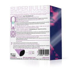 Fun function Dhalia Bullet Vibrator (Purple), silný vibrátor s dálkovým ovladačem