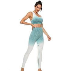 Merco Vibe Fit sportovní legíny aqua Velikost oblečení: L