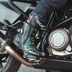 W-TEC Pánské moto boty Reaper Barva černo-zelená, Velikost 47