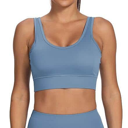 Merco Yoga Feel sportovní podprsenka modrá Velikost oblečení: L