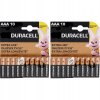 DURACELL Základní AAA LR03 alkalické baterie 20 ks