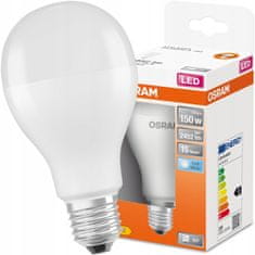 Osram LED žárovka E27 A60 19W = 150W 2452lm 4000K Neutrální bílá