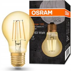 Basic Dekorativní LED žárovka E27 A60 7,5W 2400K OSRAM