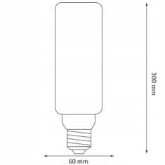 Basic Dekorativní LED žárovka E27 4W 1800K Jantarová