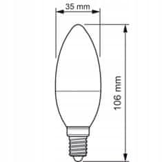 Basic LED žárovka E14 B35 5W = 40W 470lm 2700K PHILIPS