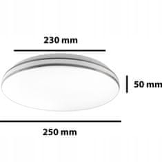 Basic Stropní LED svítidlo PLAFON SURFACE IP44 12W 4000K