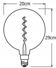 Basic Dekorativní LED žárovka E27 G200 4W 1800K OSRAM