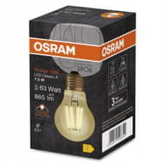 Basic Dekorativní LED žárovka E27 A60 7,5W 2400K OSRAM