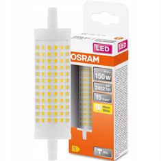 Basic LED žárovka R7s vlákno 118mm 19W 150W 2700K OSRAM