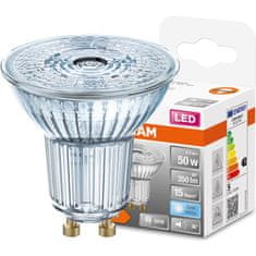 Osram LED žárovka GU10 PAR16 4,3W = 50W 350lm 4000K Neutrální bílá 36°